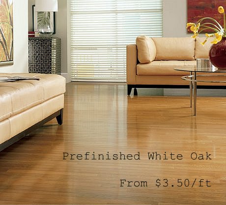 Prefinished White Oak Floors